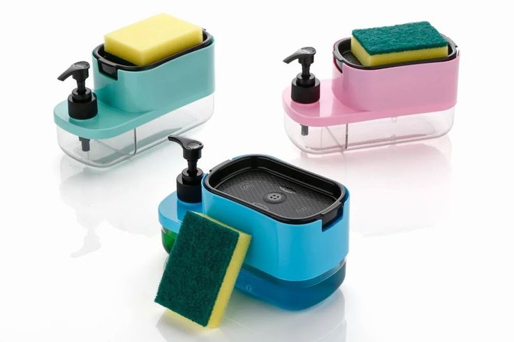 2 in 1 Soap Pump Dispenser for Dishwasher Indigo Liquid, Soap Dispenser for Kitchen
