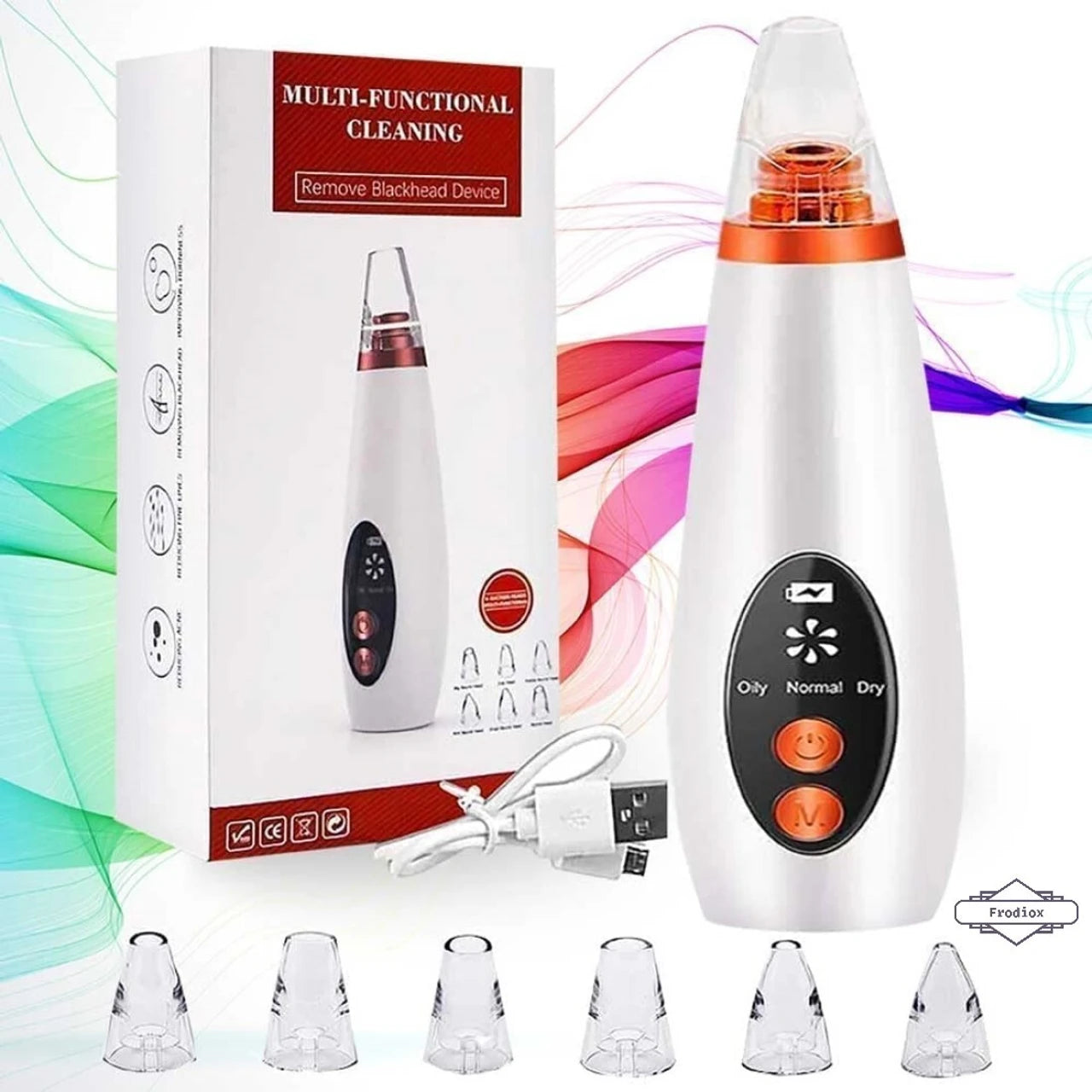 Rechargeable Blackhead Remover Vacuum – Pore Cleaner & Acne Extraction Tool
