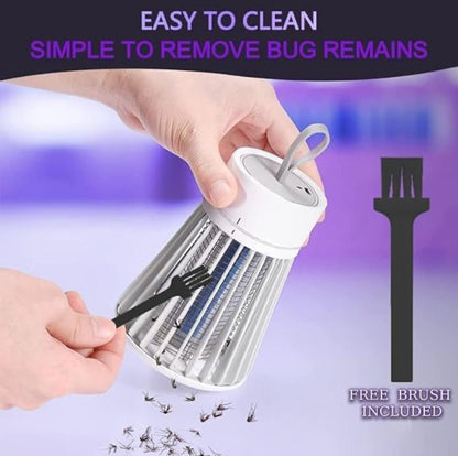 🦟⚡ USB Rechargeable Mosquito Killer Lamp 🌙 Sleep Peacefully Without Mosquitoes