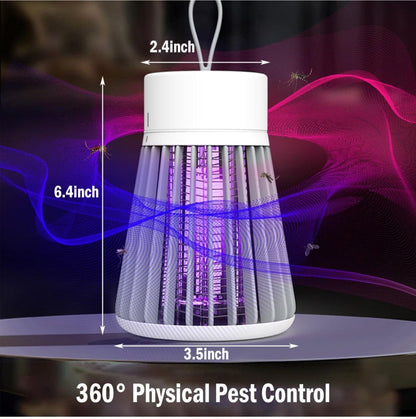 🦟⚡ USB Rechargeable Mosquito Killer Lamp 🌙 Sleep Peacefully Without Mosquitoes