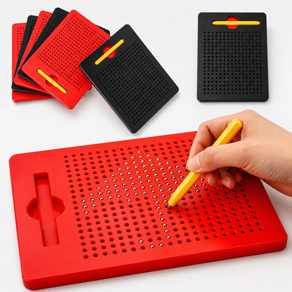 Magnetic Drawing Board for Kids | Reusable Educational Sketch Pad with Magnetic Pen