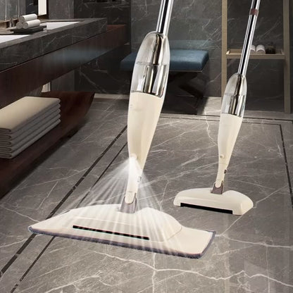 2-in-1 Spray Mop with Built-in Water Tank & Reusable Microfiber Pad – Floor Cleaning Mop for Tile, Wood & Laminate