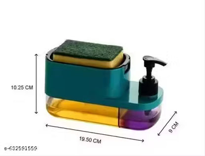 2 in 1 Soap Pump Dispenser for Dishwasher Indigo Liquid, Soap Dispenser for Kitchen
